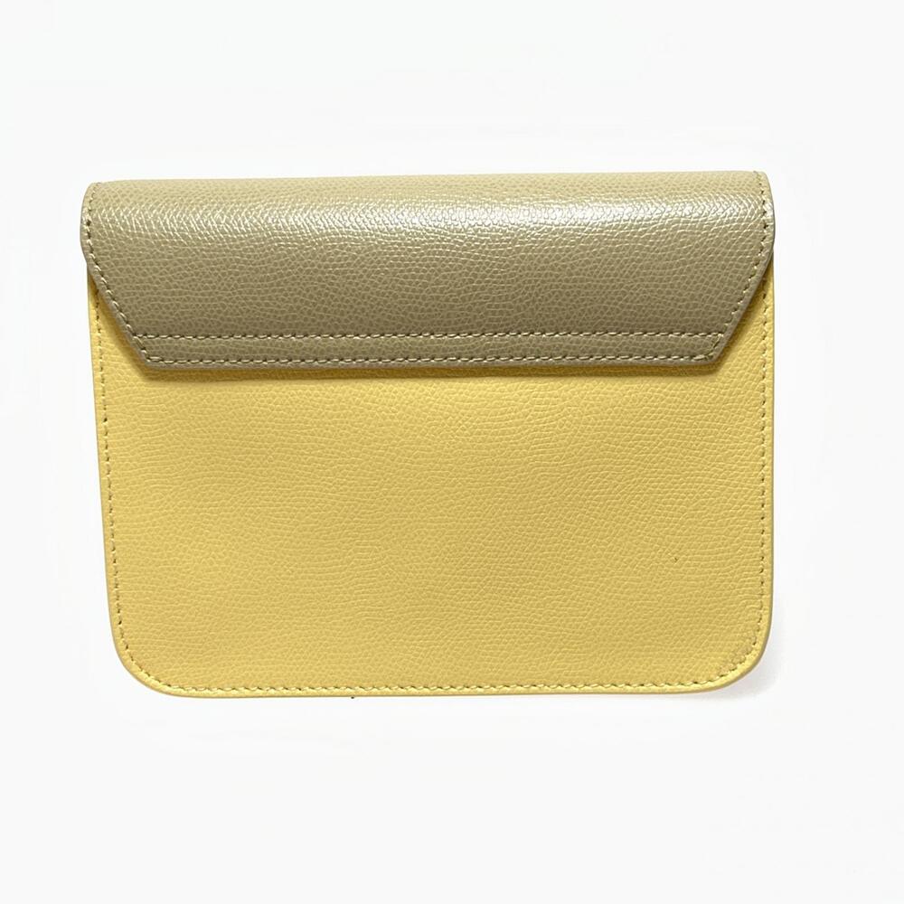 Furla Bag Shoulder Beige Yellow Metropolis